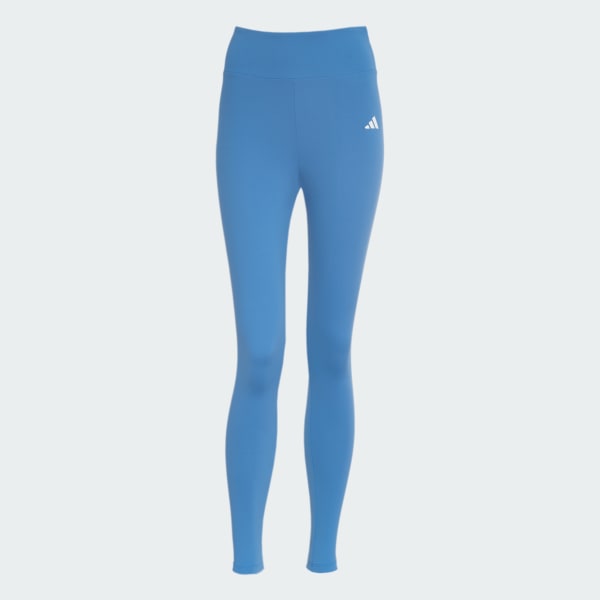 Azul Calça Legging Treino De Poliamida
