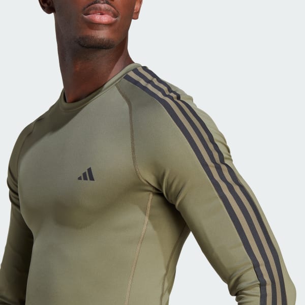 Adidas men's training essentials tech long deals sleeve tee