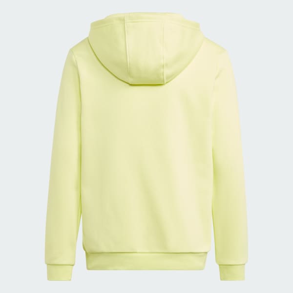 Adidas Youth Adicolor Hoodie Boys XS Pulse Yellow Maroon