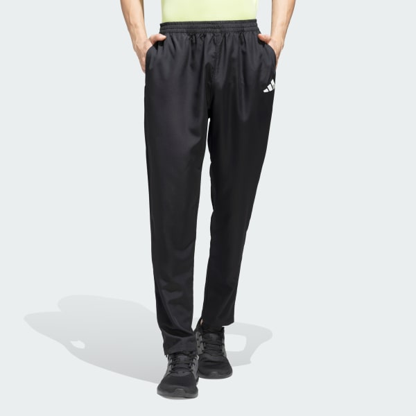 Black Everyday Running Track Pants