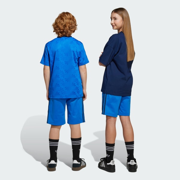 Biru Celana Pendek Triko Anak