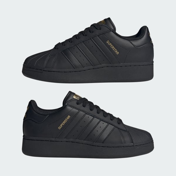Adidas superstar zwart goud on sale