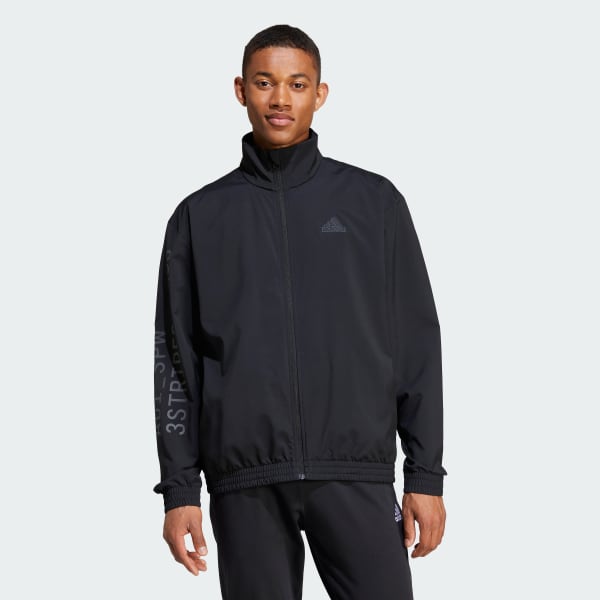 adidas Brand Love Woven Track Jacket Black adidas Philippines