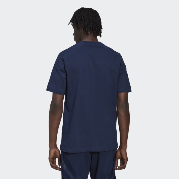 Blau adidas Rekive T-Shirt ZQ757