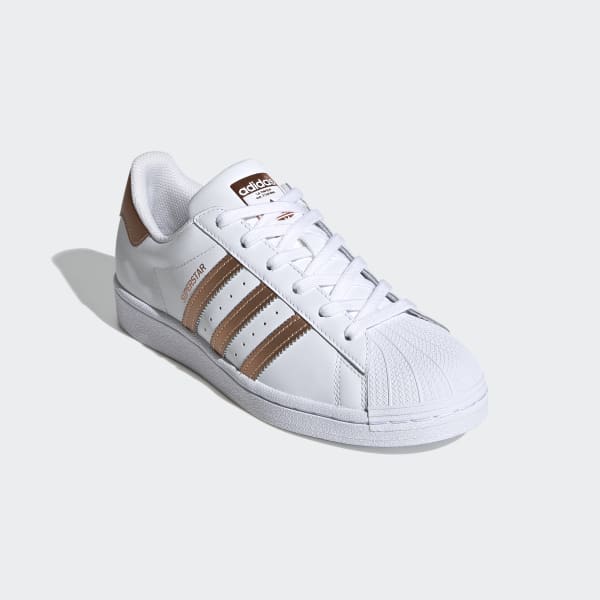 Branco Sapatos Superstar EFL92