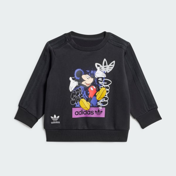 Negro Conjunto adidas x Disney Mickey Mouse Kids