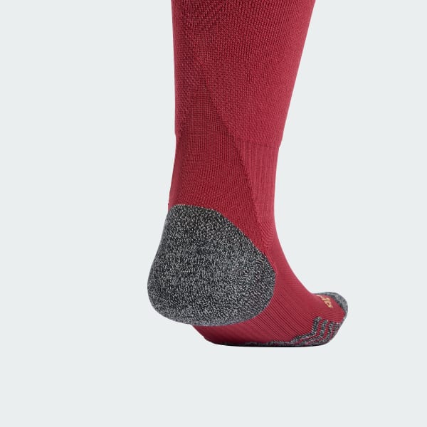 Burgundy adi 24 AEROREADY Football Knee Socks