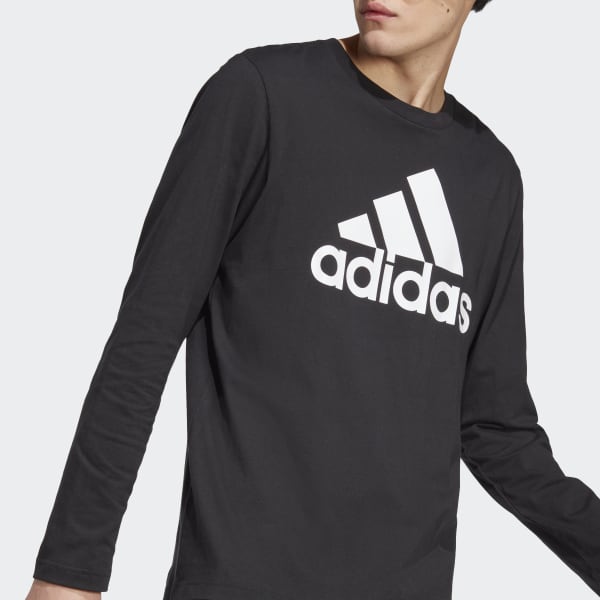 สีดำ เสื้อยืดแขนยาว Essentials