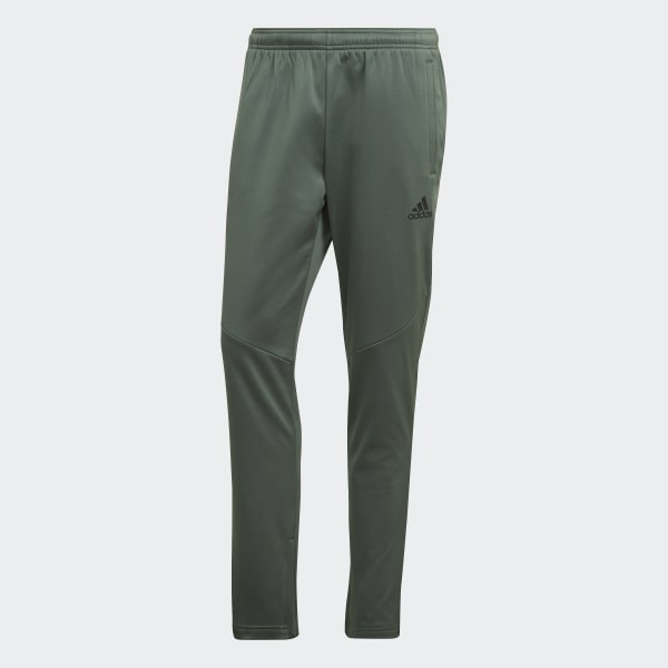 Verde Pantaloni AEROREADY Game and Go Small Logo Tapered NQ257