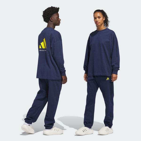 Blue 바스켓볼 플리스 조거 (젠더 뉴트럴)