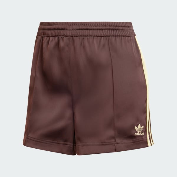 Brown adidas shorts sales