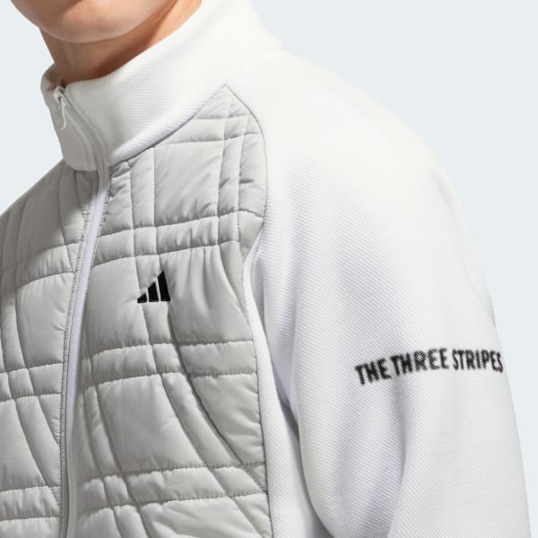 アディダス 【ゴルフ】ファブリックミックスフルジップジャケット