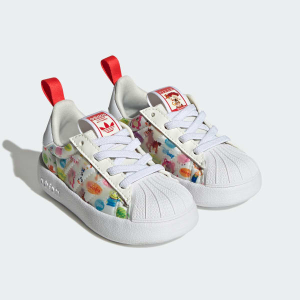 White ADIDAS DISNEY PIXAR TOY STORY adiFOM SUPERSTAR 360 SHOES