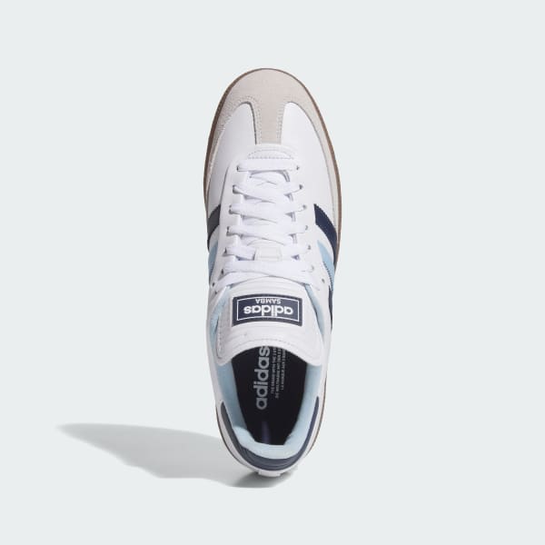 White Samba Spikeless Golf Shoes