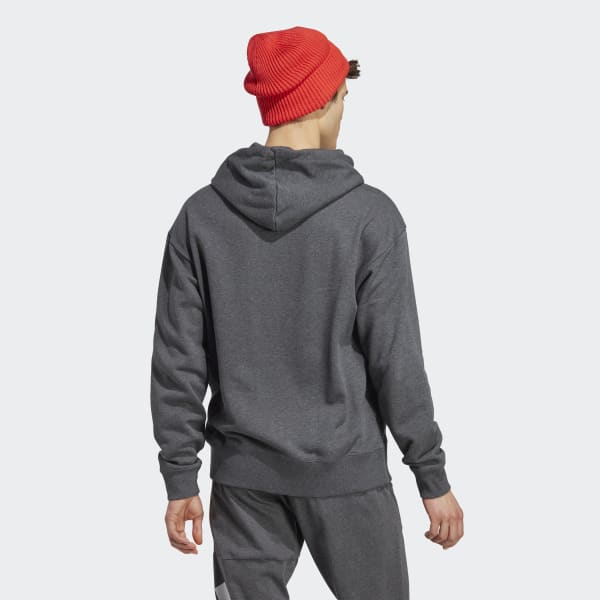 - French ALL Grey Hoodie Lifestyle | US adidas Men\'s SZN adidas Terry |