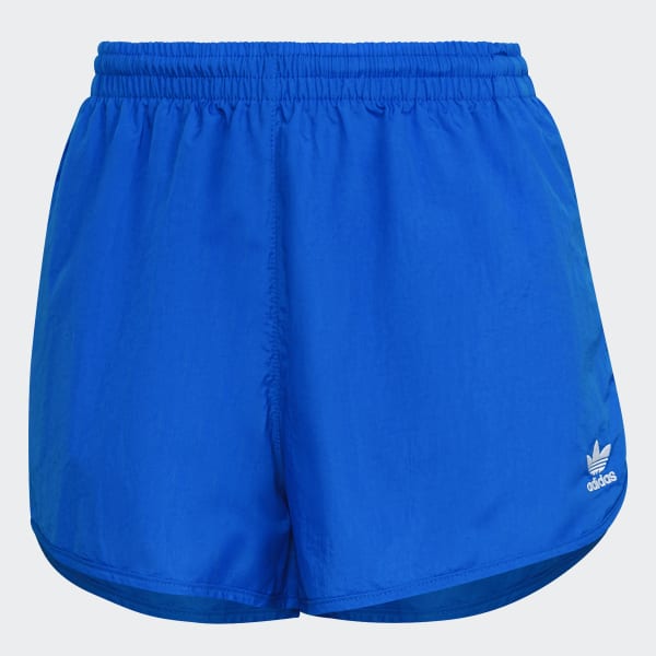 Blau Adicolor Classics 3-Streifen Shorts