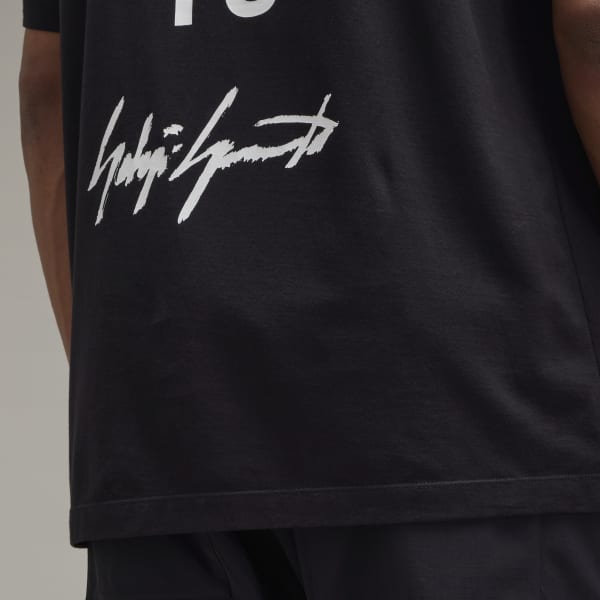 Nero Y-3 REAL MADRID 120TH ANNIVERSARY TEE QD862