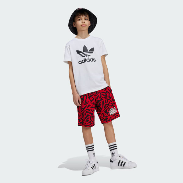 White Adicolor Trefoil T-Shirt Kids