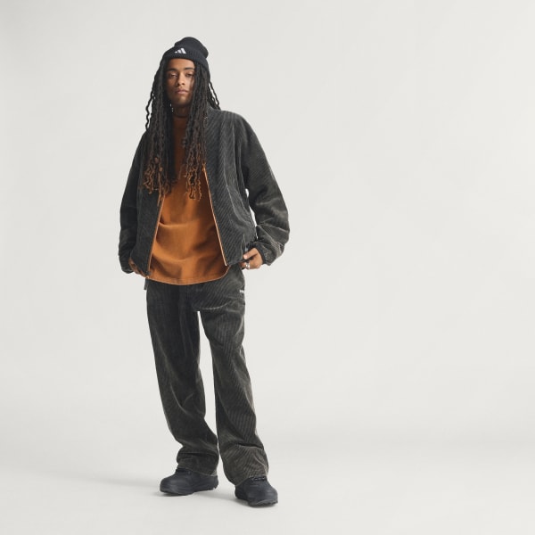 Black ADIDAS EQUIPMENT CORDUROY PANT