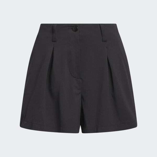 PLEATED SHORTS - Black