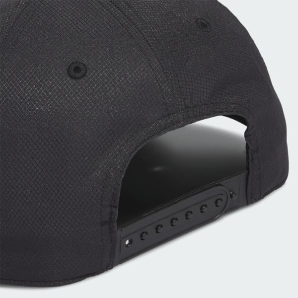 Negro Gorra Crestable Tour Snapback