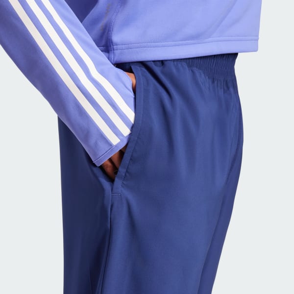 adidas Own The Run Pants - Blue | Free Shipping with adiClub