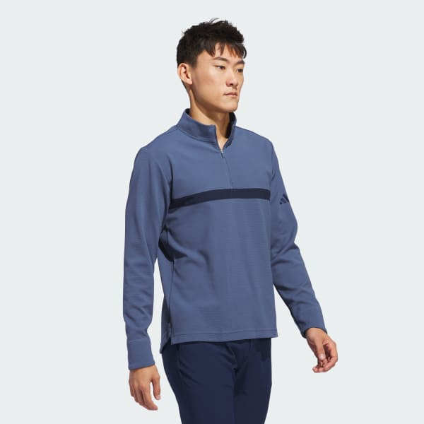 adidas Ultimate365 Novelty Layer Quarter-Zip Top - Blue | Free Shipping ...