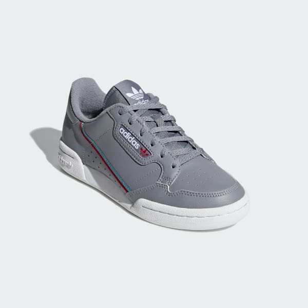 grey adidas continental 80