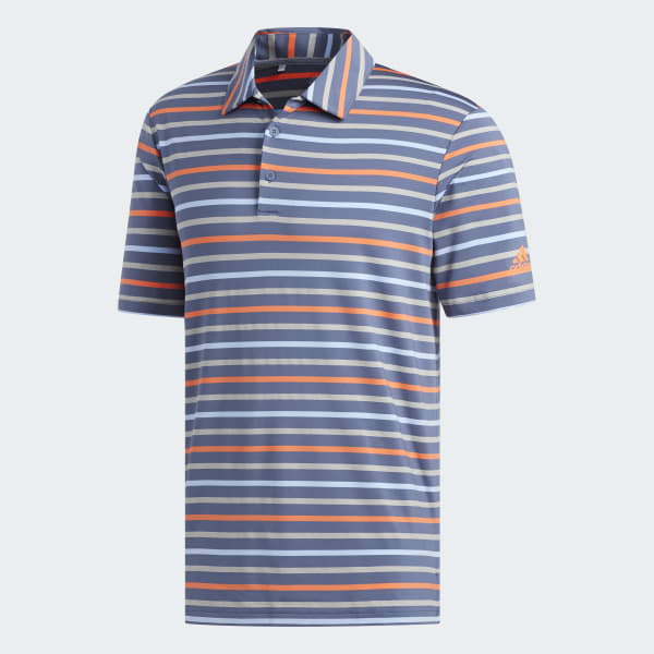 adidas Ultimate365 Linear Polo Shirt - Blue | adidas US