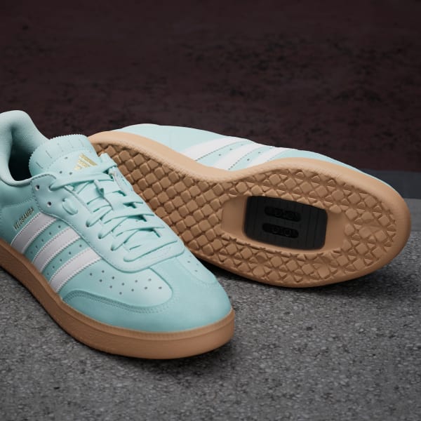 adidas Buty Velosamba Leather - Turkusowy | adidas Poland
