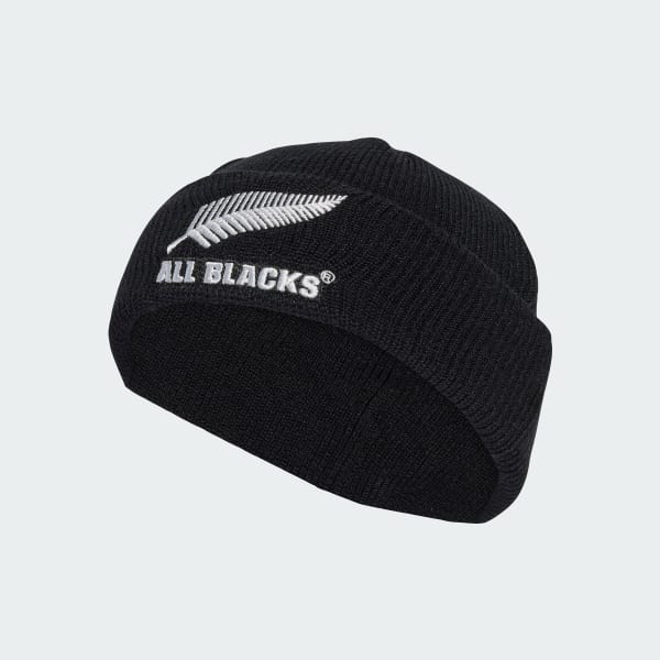 Black All Blacks Fisherman Beanie