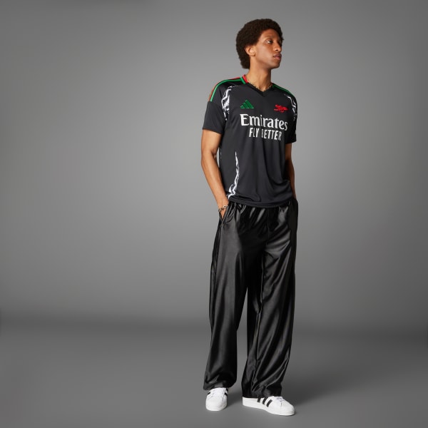 สีดำ เสื้อฟุตบอลชุดเยือน Arsenal 24/25