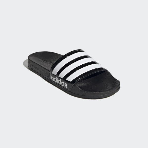 Negro Chanclas adilette Shower