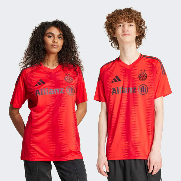 Rouge Maillot Domicile FC Bayern 24/25 (Équipe féminine)