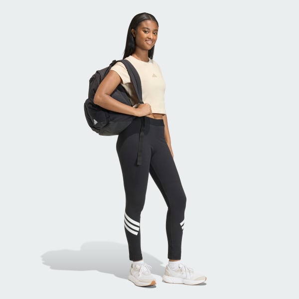 Beige Future Icons Small Logo Baby Tee