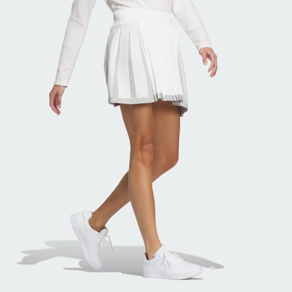 アディダス 【ゴルフ】PRIMEKNIT フレアースカート - ホワイト