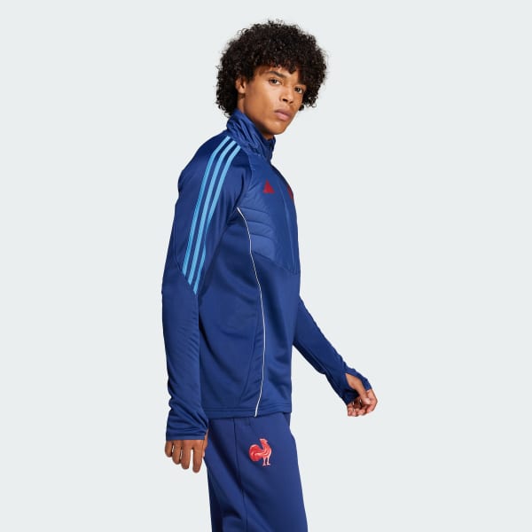 Blau Frankreich Winterized Oberteil