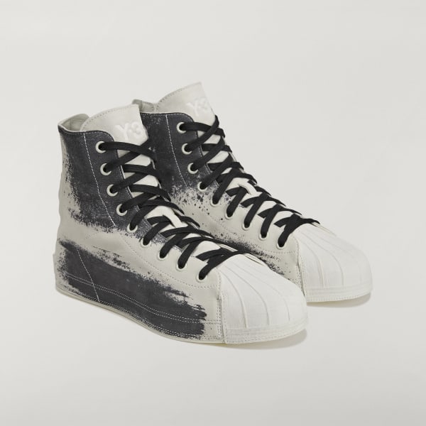 adidas Y-3 NIZZASTAR HI Shoes - White | Free Shipping with adiClub