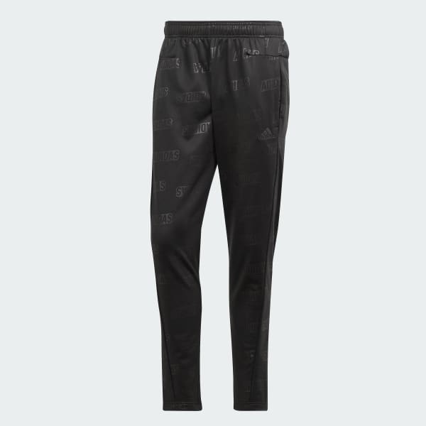 adidas Pants Pierna Conica Tela Fleece Polar adidas Relieve Negro adidas Mexico