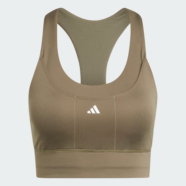 Green Run Pocket Medium-Support Bra