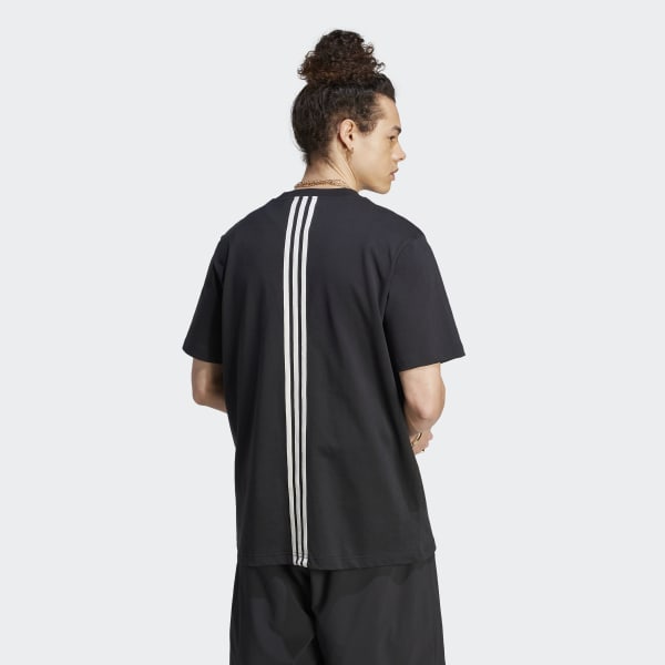 Schwarz Hack T-Shirt