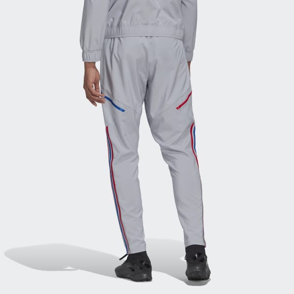 Grau Olympique Lyonnais Tiro 21 Presentation Tracksuit Bottoms O6305