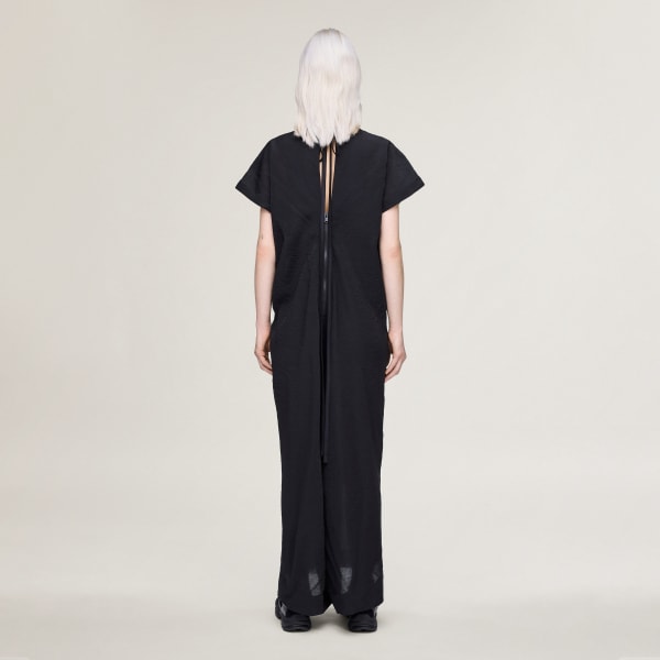 Black Y-3 LOOSE UT DRESS