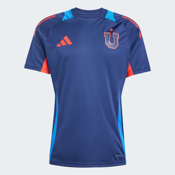 Azul Camiseta Entrenamiento Universidad de Chile 2025