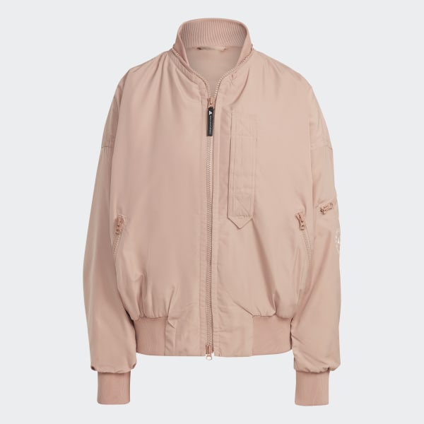 Marron Chaqueta bómber adidas by Stella McCartney Woven