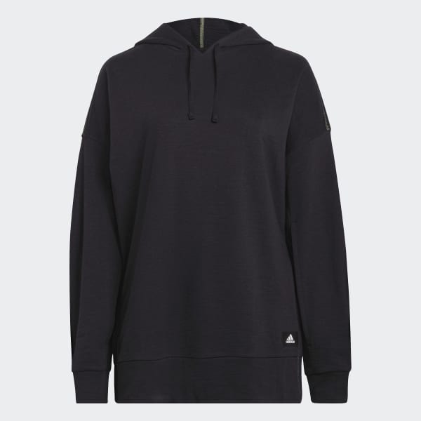 Czerń SuperHer Sweatshirt (Plus Size) CC450