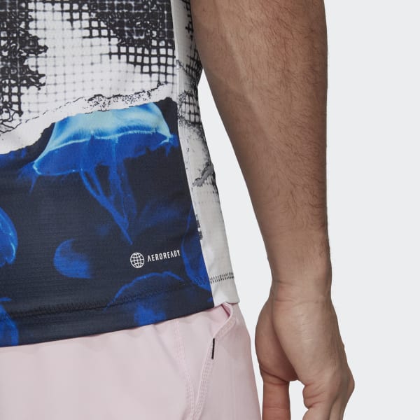 bílá Tričko Tennis U.S. Series Printed FreeLift WM170