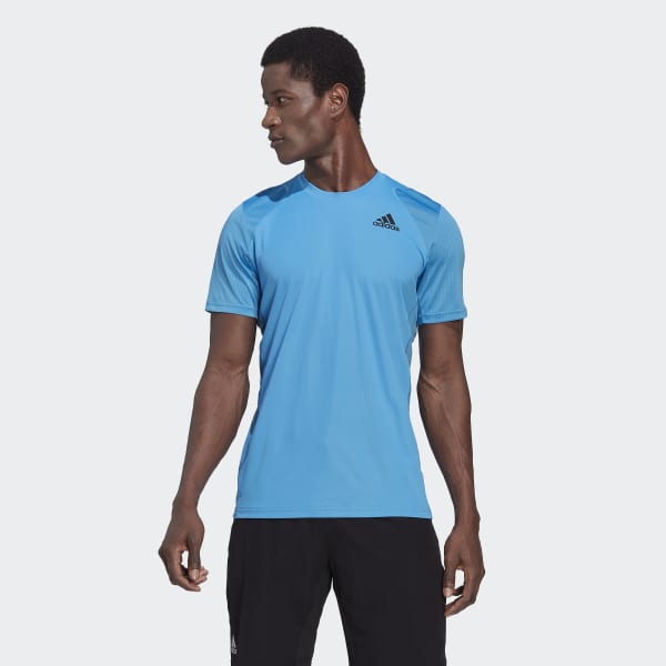 Azul Camiseta de Tenis Club 22591