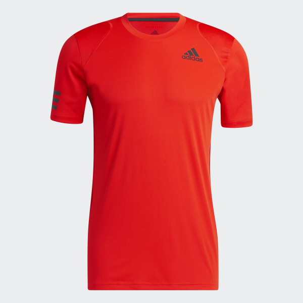 Oransje Club Tennis 3-Stripes T-skjorte 22590