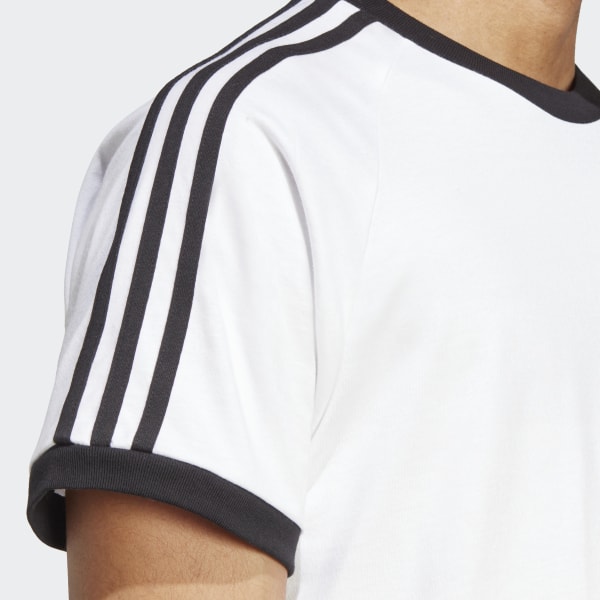 adidas Adicolor Classics 3-Stripes Tee - White, Men's Lifestyle